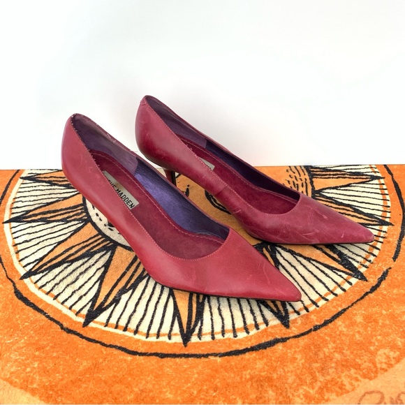 STEVE MADDEN MAGENTA STILETTO 6.5 US - Picture 2 of 9